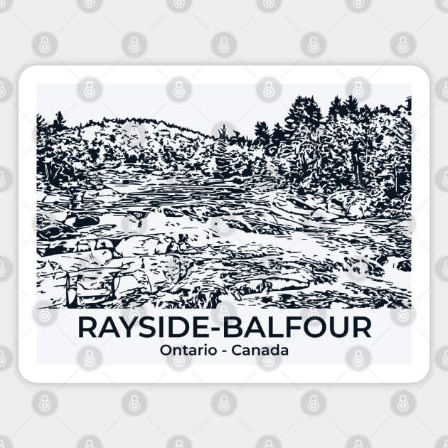 Rayside-Balfour - Ontario Magnet by Lakeric